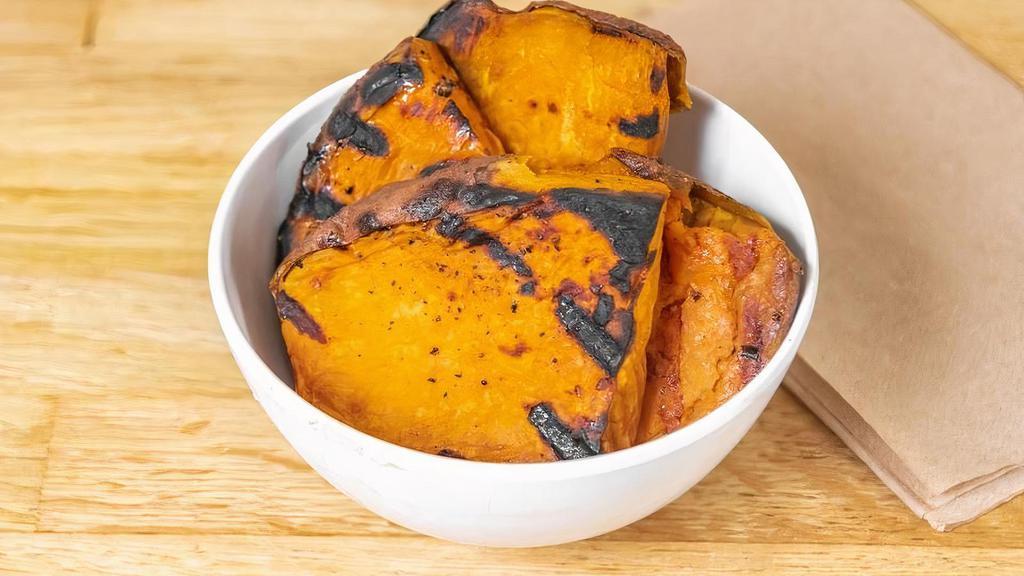 Sweet Potato Slices Only · Slices of sweet potato grilled up with olive oil, salt and pepper.