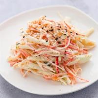 A13 Kani Salad · Japanese salad with crab sticks, spicy mayo dressing, and vegetables.