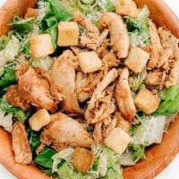Smoked Chicken Caesar Salad · 