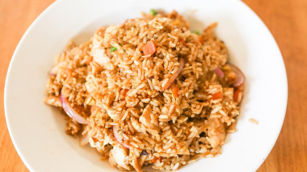 Fried Rice Bowl · Pork, chicken, shrimp or vegetable.