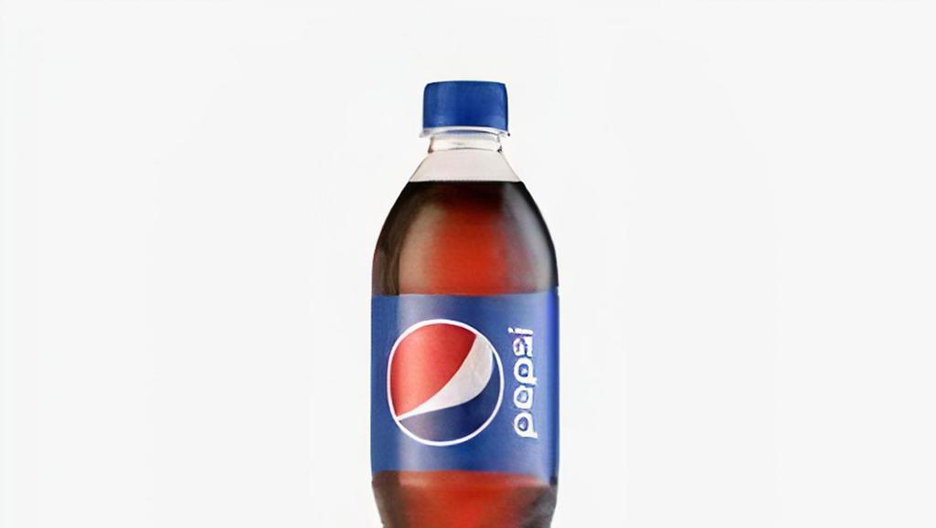 Pepsi · 20 oz. pepsi bottle.