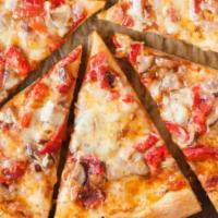 Roasted Peppers Pizza · 