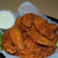 7 Piece Wings · All wings come with a side of bleu cheese & celery.
