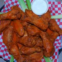 20 Piece Wings · All wings come with a side of bleu cheese & celery.