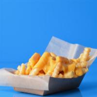 Cheese Fries   · Crinkle cut fries topped with melted cheese sauce