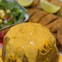 Mofongo Con Pescado (Fried Fish) · 