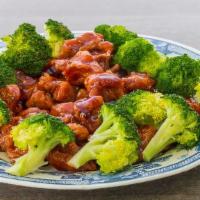 General Tso'S Chicken · With white rice.