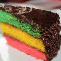 Rainbow Cake  · italian rainbow cookie cake *