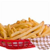 French Fries · Served in a small container.