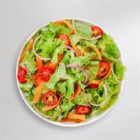 Mixed Greens Salad · Refreshing mix greens salad with selected toppings.