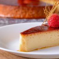 Flan Bread Pudding · Rich, creamy custard mixed with bread crumbs in pudding.