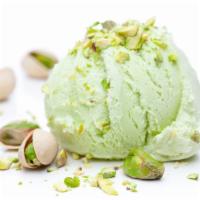 Pistachio Ice Cream · Rich pistachio delicious Haagen-Dazs ice cream with toppings.