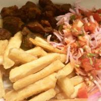 Yuca Con Chicharon · Fries Yuca & Fried Pork bits