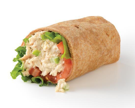 Great White Tuna Wrap · Most popular. Tuna salad, lettuce, and tomato. Served with pickle.