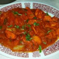 Chicken Curry · Home style Indian traditional chicken curry.