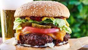 Classic Burger · Lettuce, tomato, thousand island, onion, pickles, beef patty, American cheese