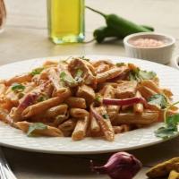Butter Chicken Pasta Twist · This pasta has our signature butter sauce, All-Natural Garlic butter Breast, penne pasta, fr...