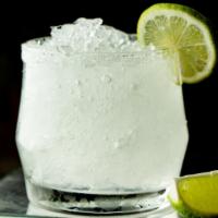 Margarita · Tequila, lime mix, triple sec.