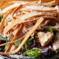 Classic Salad · A Salad with Spring Mix Lettuce, Choice of any Meat, Tomato, Tortilla Strips, and Anejo Chee...