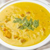 Chicken  Korma · A classic dish cooked with almonds, cashew powder and a touch of cream. Served with basmati ...