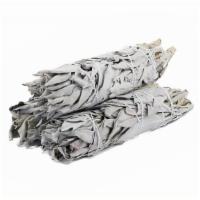 California White Sage · This sage torch is 5”-6” in size.