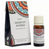 Pure Aroma Oil: Arabian Myrrh · This scent is uplifting and euphoric, boosting confidence.

Reduces fears and anxiety.
Resto...