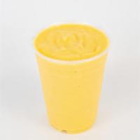 Mango-Pineapple Smoothie · Mango, Pineapple, Banana and coconut milk