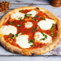 Vegan Margie'S Margherita Club · Dive into our classic homemade vegan Margherita pie. This Take a bite of our vegan Margherit...