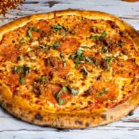 Meet The Vegan Meats Club · Have your cake and eat it too. Our vegan meat pizza is topped on our homemade pizza with veg...