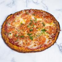 The Vegan And Gluten Free Pepperoni Club · This vegan and gluten free pizza has vegan pepperoni on top of a cauliflower crust made with...