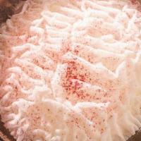 Creamy Vanilla Rice Pudding · Creamy vanilla rice pudding, cotton candy and raspberry.