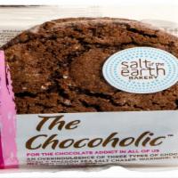 The Chocoholic · Cocoa Cookie with chocolate discs and Maldon salt (4oz 2pack) Kosher