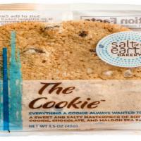 The Cookie · Chocolate disc cookie with Maldon sea salt. (4oz 2pack) Kosher