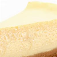 Cheesecake · Delicious cheesecake with your choice of flavor drizzle!