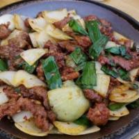 Hunan Beef · Hot and spicy