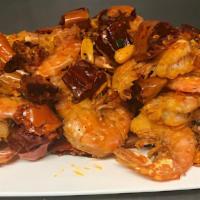 Shrimp W. Lobster Sauce · 