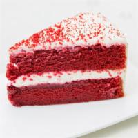 Red Velvet Cake · Red velvet flavored cake.