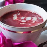Kashmir Tea · Kashmiri Chai is a hot milk tea that is pink in colour and made with Kashmiri or green tea l...
