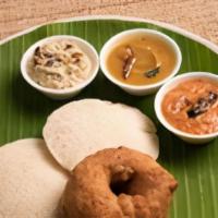 Indian Breakfast -South Indian · South Indian
2 Idlies, 1 Vada
