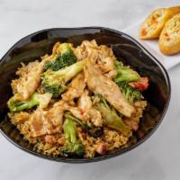 Chicken With Broccoli Combo Platter · 