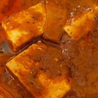 Karahi Paneer · A semi dry and colorful preparation of home-made Cottage cheese.
