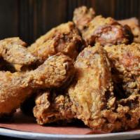 Whole Kansas City Fried Chicken  · Crispy Fried Chicken - Cut into 6-8pcs