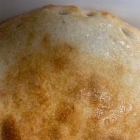 Cheese Zone · Fresh pizza dough stuffed with ricotta and mozzarella served with one sauce. Add topping for...