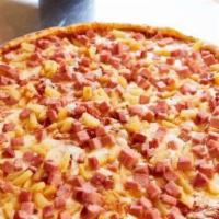 Hawaiian Pizza · ($3. 33 / person), serves 6. Add drinks, and you're all set. Sorry, we don't offer desserts.