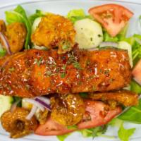 Salmon & Shrimp · Salmon & shrimp can be done either Jerk , sweet chili, curry, Lemon pepper or sauteed , garl...