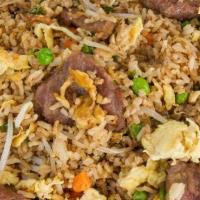 Beef Fried Rice · Choice of normal or malaysian style.