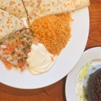 Ground Beef Quesadilla · 