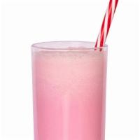 Strawberry Milkshake · Strawberry ice cream, strawberries and milk.