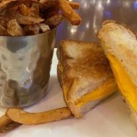 Grilled Cheese · Grilled cheese & fries.
