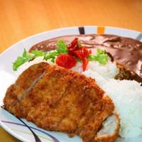 Chicken Katsu Curry · Served with Chicken Katsu over rice. Medium hot.